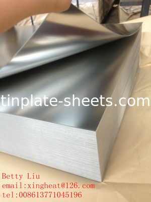 Stahlbleche für Verpackungsdosen JIS G3303 Standard T3 T4 T5 DR8 2.8/2.8 STONE FINISH Elektrolytische Stahlbleche
