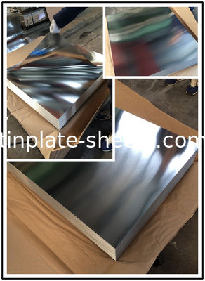 Stein Silber Helle Oberfläche ETP Blechplatte EN10202 JIS G3303 Elektrolytische Blechplatte Spulen Blätter Mühle Hersteller