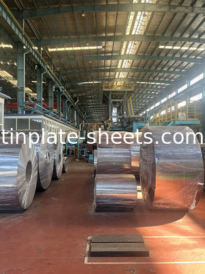 Blechbleche für chemische Dosen und Lebensmitteldosen MR und SPCC Material 0,15-0,49 mm Dicke 600 mm-986 mm Breite