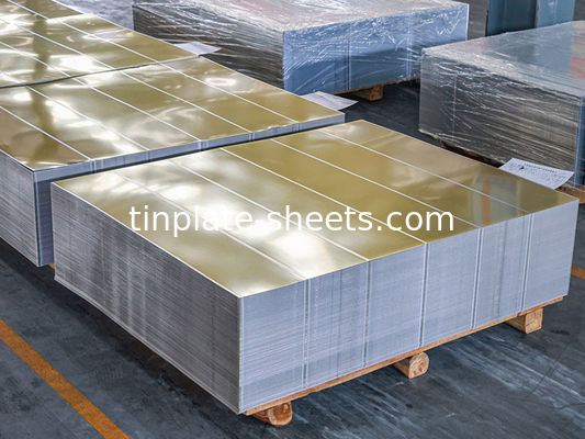 JIS G3303 EN10202 und ASTM624 Standardblechplatten für chemische Dosen und Lebensmitteldosen