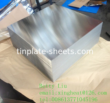 T2/T2.5/T3/T4/T5 Temperatur Elektrolytische Zinnplatten Spirale Verpackung Langlebig