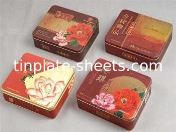 GoldvanisFood Grade Printed Tinplate Blech für Lebensmittelverpackungen Chemikalienkannen 4 Farben 6 Farben gedruckte Blechplatte 6 Farben