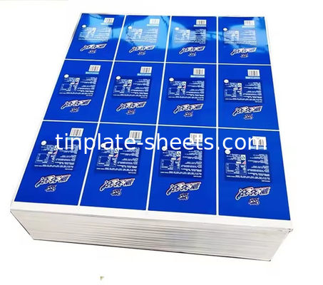 ASTM624 Standard 4 Farbdruckdosen Zinnplatte 0,15 mm-0,40 mm Dicke