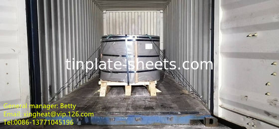 Elektrolytische Blechplatten für Verpackungen 0,13-0,48 mm Dicke 600 mm-986 mm Breite