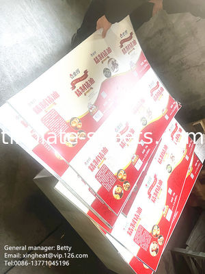 p stark angepasste helle/Stein/Silber/Matte Blechplatten für Dosen und Verpackungen /strong /p