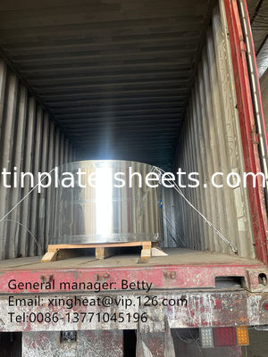 Zinnplatte Zinnbeschichtung 2.8/2.8 1.1/1.1 T3 T4 T5 DR8 DR9 Zinnmühlenprodukt Zinnplattenfolie