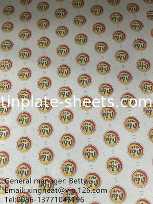 Blechplatten für Dosen in hellen/Stein/Silber/Matte Oberfläche mit Blechbeschichtung und ausgezeichnete Schweißbarkeit und Formbarkeit