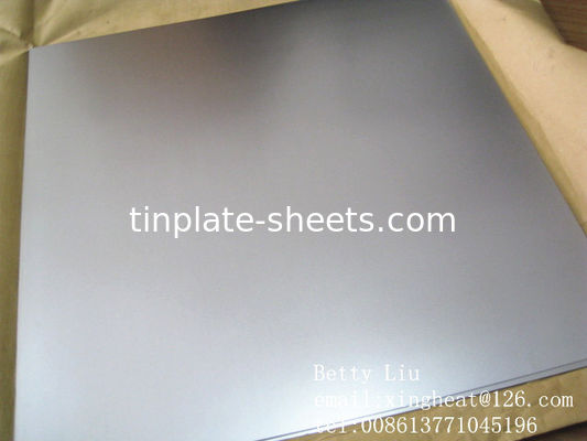 Elektrolytische Blechplatten für Metallverpackungen 0,13-0,48 mm Dicke 1,5-1,85 MT pro Verpackung