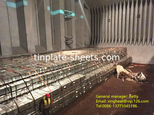 T2/T2.5/T3/T4/T5 Temperatur Elektrolytische Zinnplatten Spirale Verpackung Langlebig
