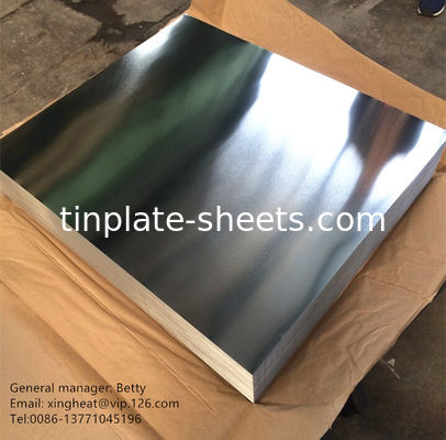 Chrombeschichtung Zinnfreies Stahlblech 0,17 mm - 0,48 mm individuell