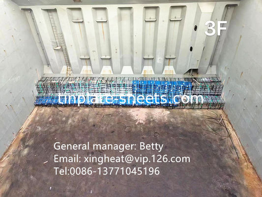EN10202 Standardblechfreies Stahlblech 600 mm-1160 mm Schneidlänge 2,0/2.0