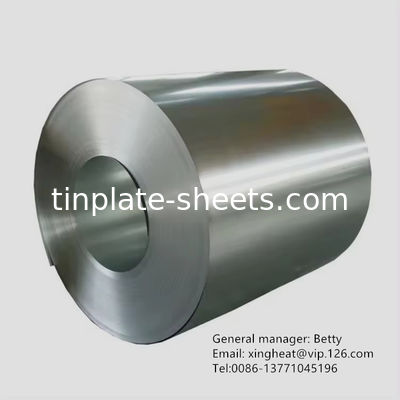 508 mm oder 420 mm ID Zinnfreie Stahlspule Chrombeschichtung Rostdicht