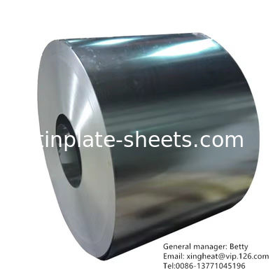 ETP Zinnplatte Zinnbeschichteter Stahl 0,13 mm-0,49 mm Dicke 2,8/2,8 T3 T4 T5 DR8
