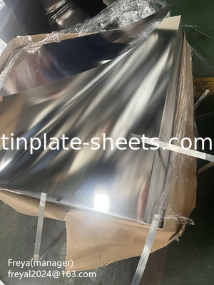 Zinnplatte in Blech T4 T5 DR elektrotische Zinnplatte in Blechmaschinen Schneidplatten Zinnplatte für Chemikalien und Lebensmitteldosen