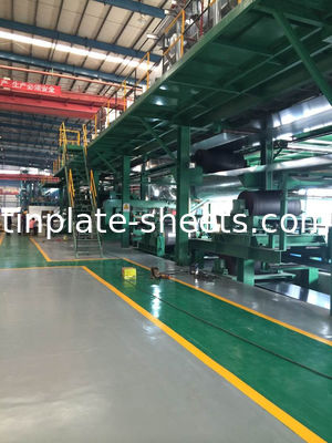 MR/SPCC Blechspirale für Metallverpackungen mit 2.2/2.2 2.8/2.8 5.6/5.6 Blechbeschichtung und JIS G3303 EN10202 ASTM624 Standard