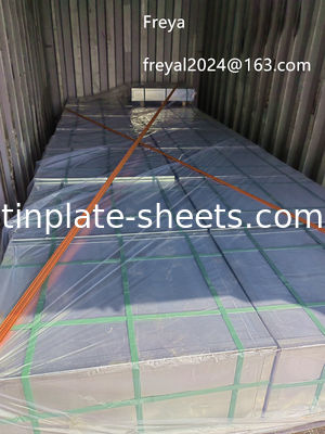 MR/SPCC Blechspirale für Metallverpackungen mit 2.2/2.2 2.8/2.8 5.6/5.6 Blechbeschichtung und JIS G3303 EN10202 ASTM624 Standard