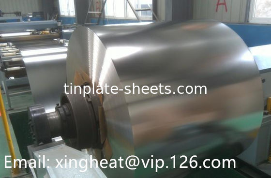 Gute Qualität Zinnplatte zur Herstellung von Dosen Coil T3BA TS260 TS275 TH415 TH435 TH520 TH550 Zinnbeschichtung 2.0/2.0