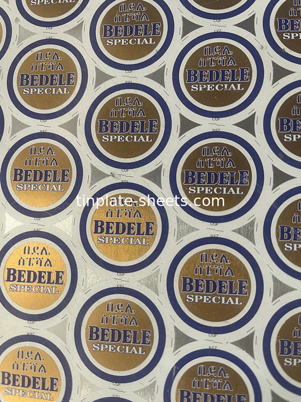 4 Farben gedruckte Zinnfreie Stahlspule BA und CA