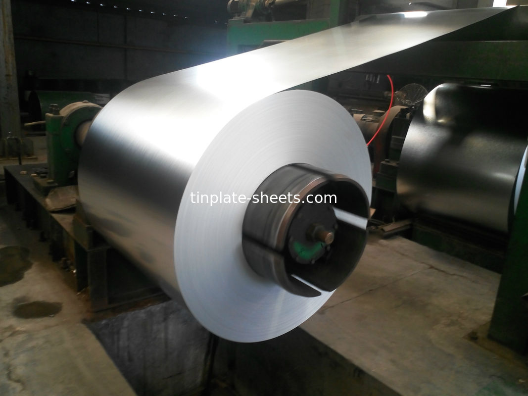 Zinnplatten-Spulenplatten Mühlenhersteller Stein Silber Helle Oberfläche T4 T5 T2.5 DR8 Für Chemikalien Dosen