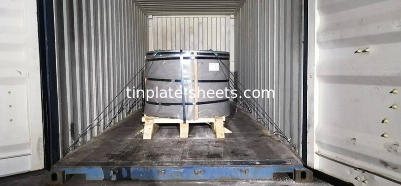 JIS G3303 Standard Tinplate Coil T5 für Lebensmittelkonserven 1.1/1.1 2.2/2.2 2.8/2.8 5.6/5.6 2.0/2.0 2.8/5.6 Zinnbeschichtung