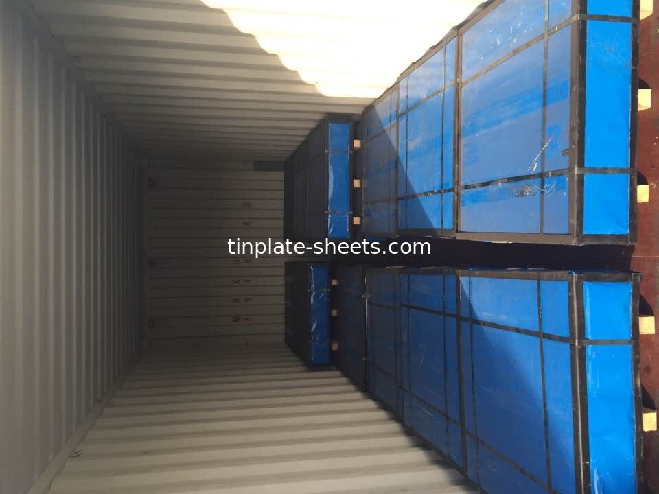 JISG3303 Standard-elektrolytische Blechplatten T2 T2.5 T3 T4Tempered Blechplatte Fabrik Blechplatte für Lebensmittelkonserven