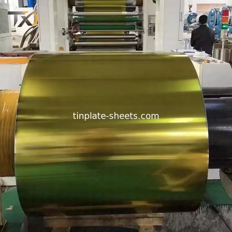 ASTM624 Standard 4 Farbdruckdosen Zinnplatte 0,15 mm-0,40 mm Dicke