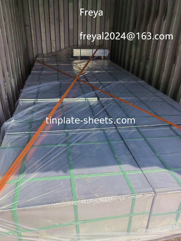 Hochleistungsblechplatten für Verpackungskannen JIS G3303 EN10202 Standardblechbeschichtung 2.8/2.8