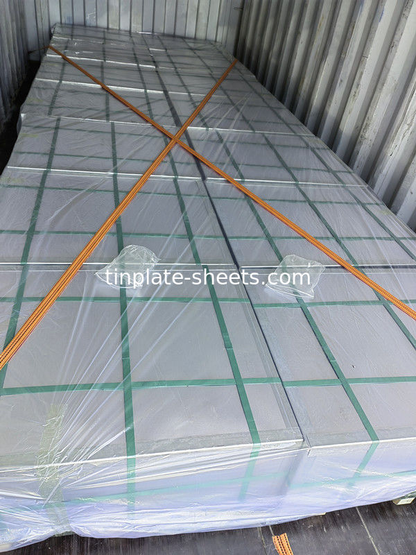 Lichtveredelung aus Blechspulen für Verpackungen 4-8 MT Gewicht pro Verpackung JIS G3303 EN10202 ASTM624 Standard