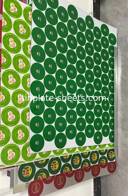 Kleine oder große Bestellungen akzeptiert für gedruckte Blech 25 Tonnen MOQ für Ihre Verpackungsbedürfnisse