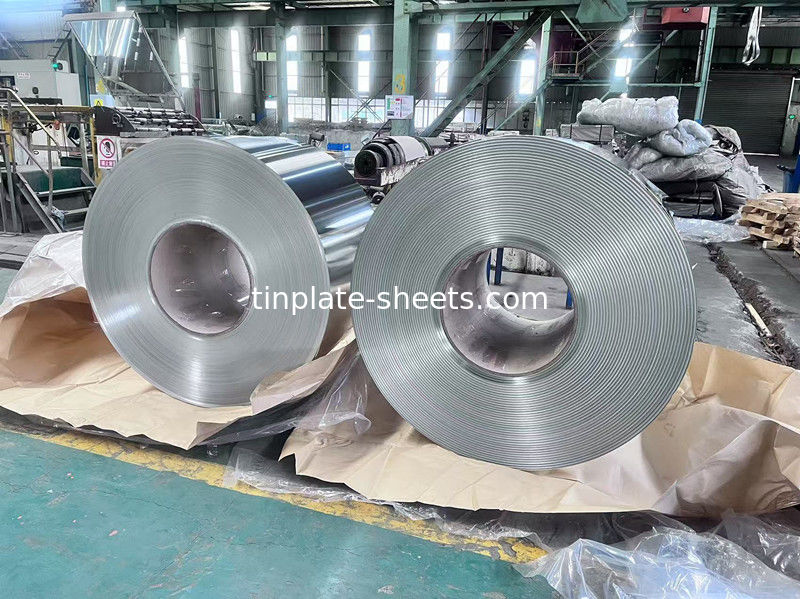 Elektrolytische Blechplatten MR und SPCC Material 0,13-0,48 mm Dicke 600 mm-986 mm Breite 600 mm-1160 mm Schneidlänge T2-T5 Temperatur