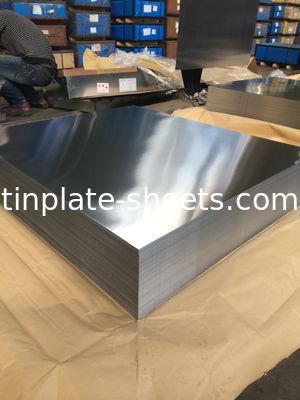Matte Blechplatten für Dosen Korrosionsbeständig und sehr formfähig für Industriezwecke