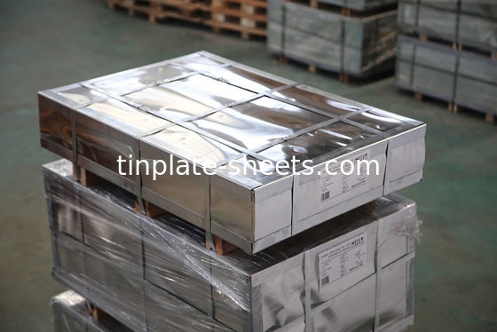Blechbleche für chemische Dosen und Lebensmitteldosen mit einem Gewicht von 1,5-1,85 MT pro Verpackung und JIS G3303 EN10202 ASTM624-Standard