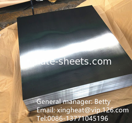 Chrombeschichtung Zinnfreies Stahlblech 0,17 mm - 0,48 mm individuell