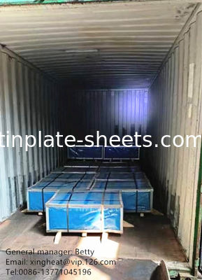 Flexible Zahlungsbedingungen Blechblech für Chemikalien und Lebensmitteldosen L/C T/T DP Bequem für Käufer