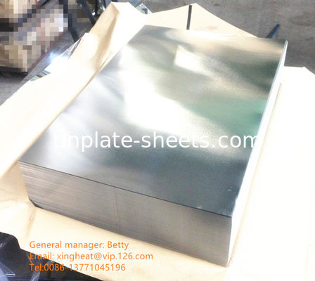 0.13-0.48mm Dicke Blechblech für verschiedene Anwendungen geeignet T3 T4